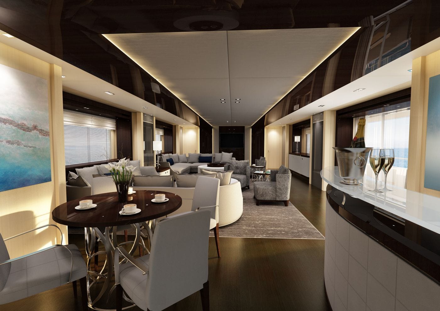 יאכטה SUNSEEKER YACHT 155 - יאכטה SUNSEEKER YACHT 155 - סטרים יאכטות