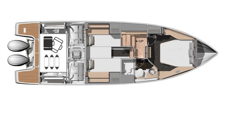 JEANNEAU DB/37 OUTBOARD - סטרים יאכטות