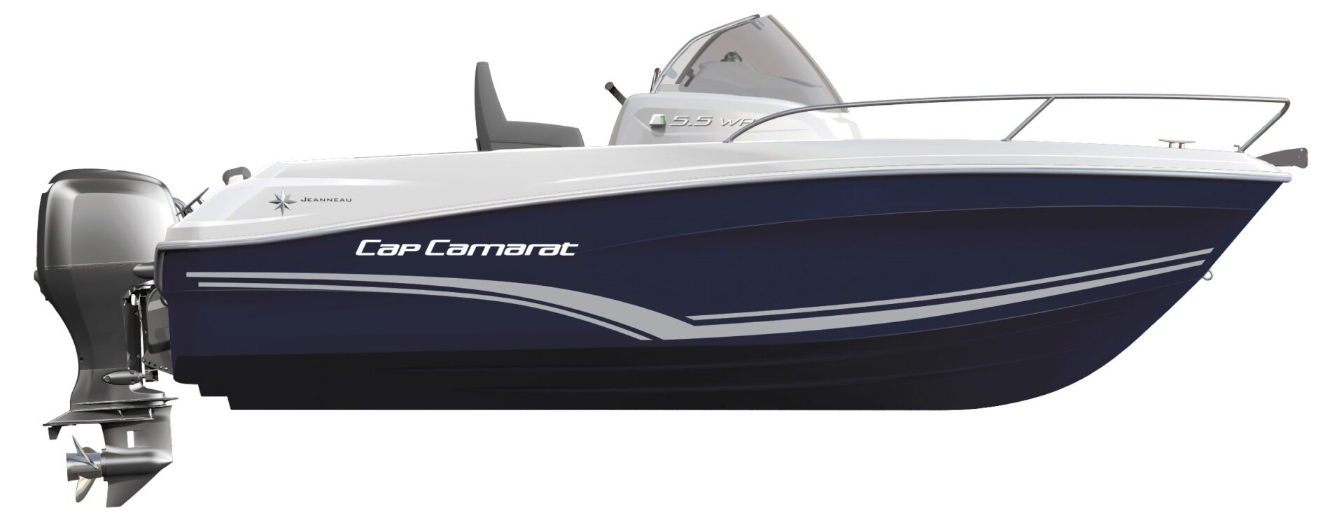סירת מנוע Cap Camarat 5.5 WA - סטרים יאכטות 