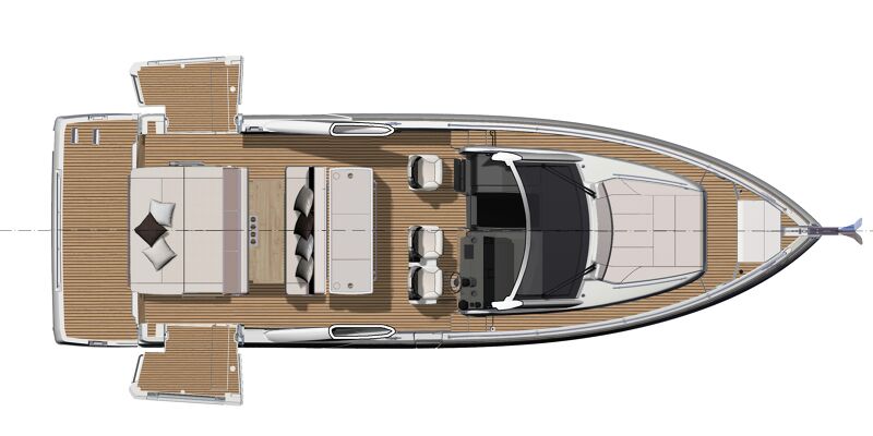 יאכטה מנועית JEANNEAU DB/43 INBOARD - סטרים יאכטות 