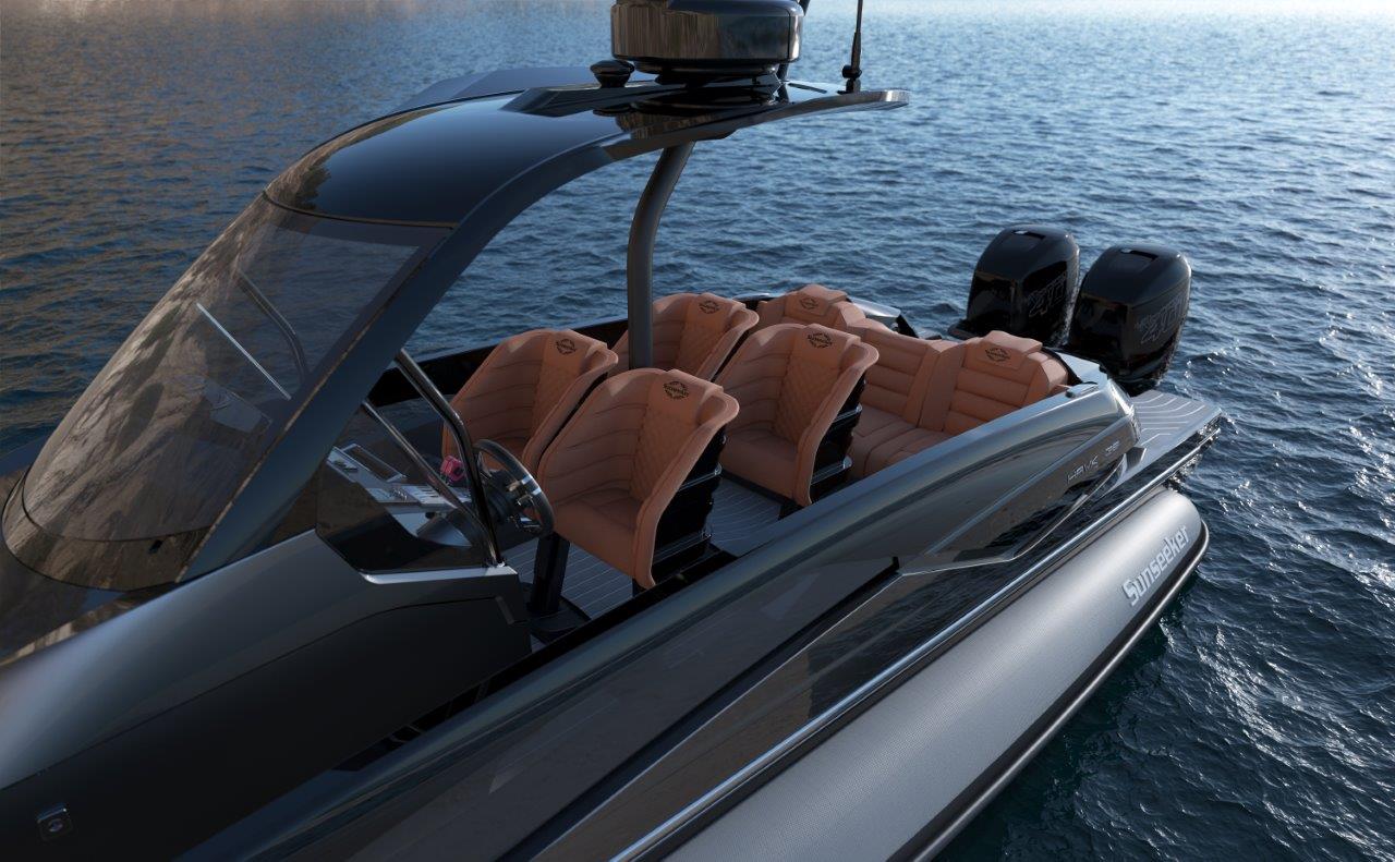 SUNSEEKER HAWK 38 - סטרים יאכטות