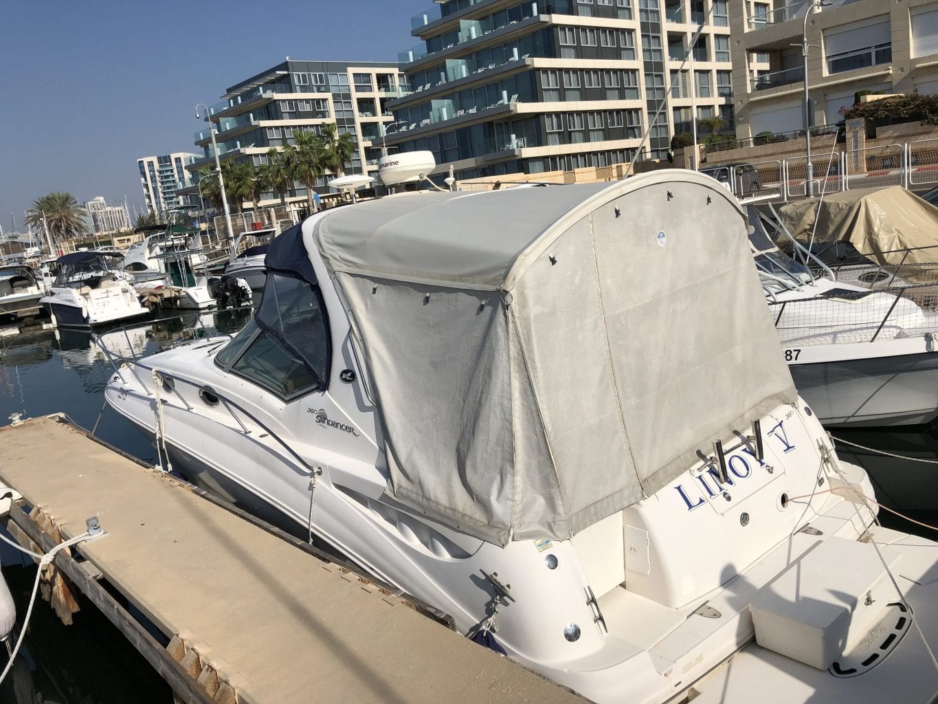 יאכטה מנועית SEA RAY 360 SUNDANCER יד שניה - SEA RAY 360 SUNDANCER - 2nd hand - Stream Yachts