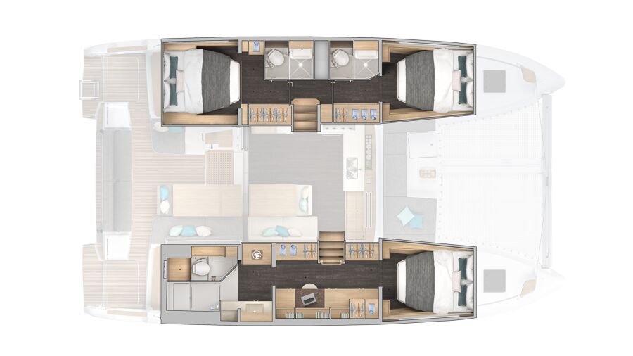 LAGOON 43 - NEW - Stream Yachts