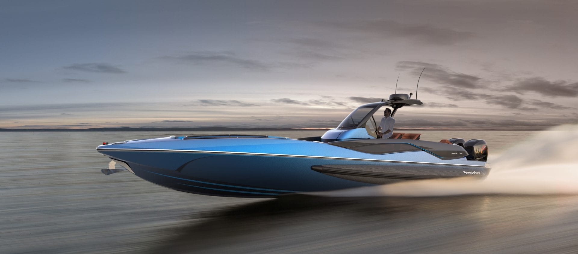 SUNSEEKER HAWK 38 - סטרים יאכטות
