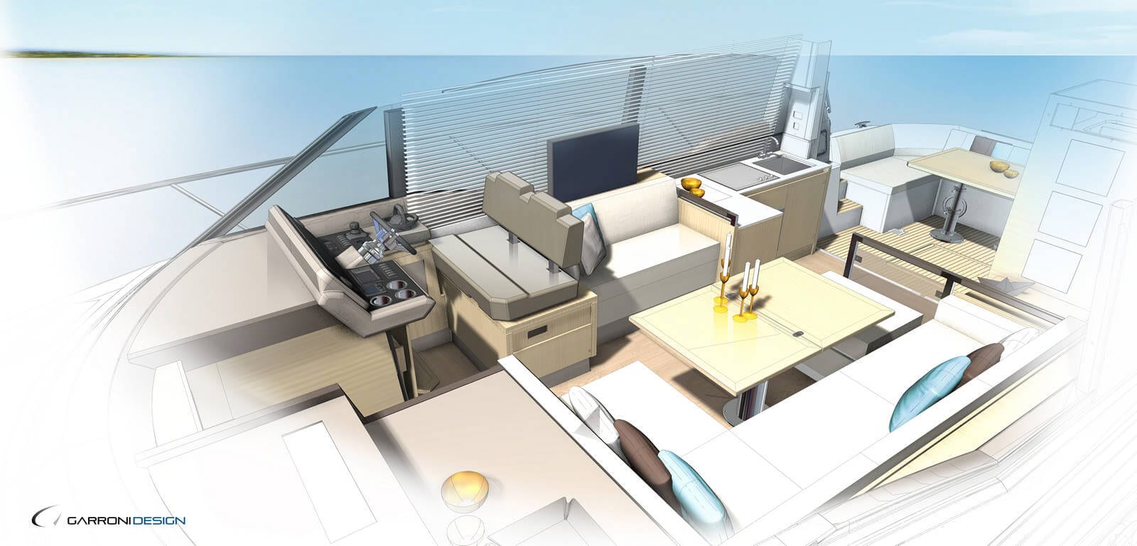 יאכטה Prestige 420 Sport - PRESTIGE 420 NEW - Stream Yachts