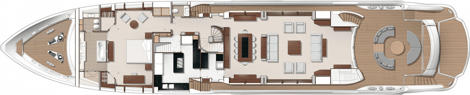 יאכטה Sunseeker Yacht 131 - סטרים יאכטות