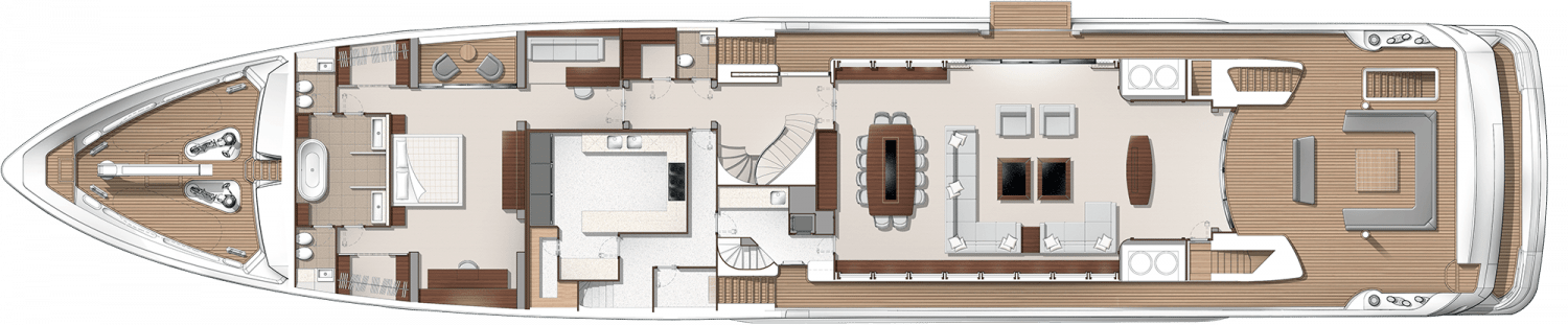 יאכטה SUNSEEKER YACHT 155 - סטרים יאכטות