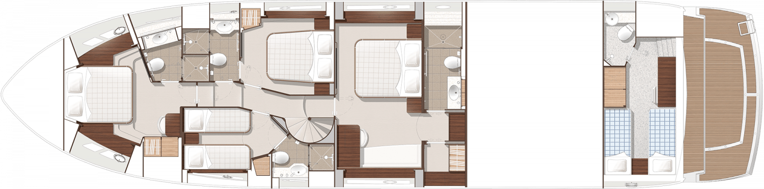 יאכטה Sunseeker Yacht 75 - סטרים יאכטות