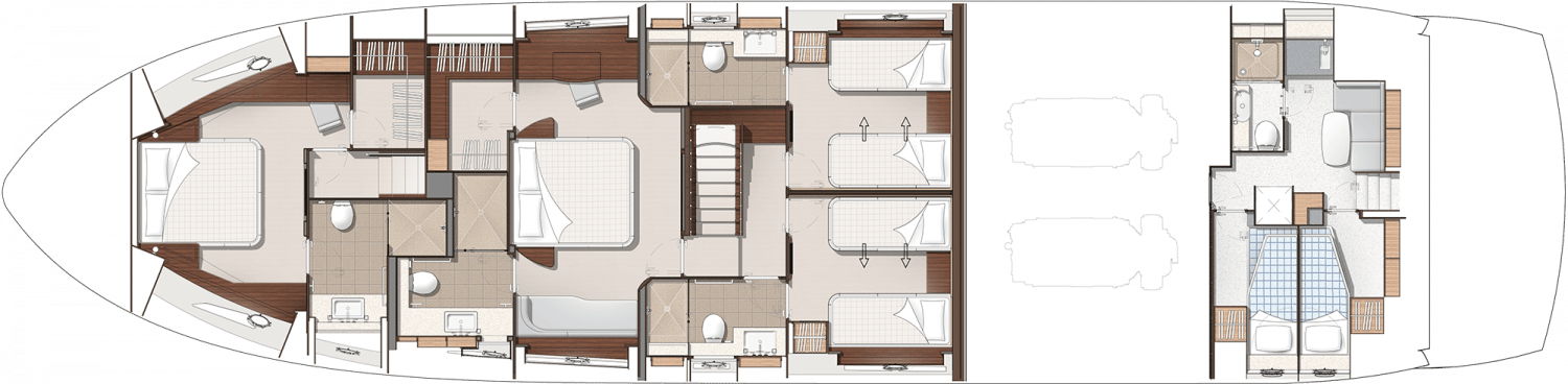 יאכטה Sunseeker Yacht 95 - סטרים יאכטות