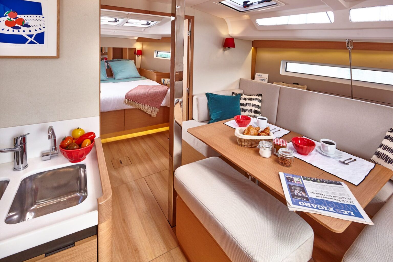 מפרשית JEANNEAU SUN ODYSSEY 440 - סטרים יאכטות