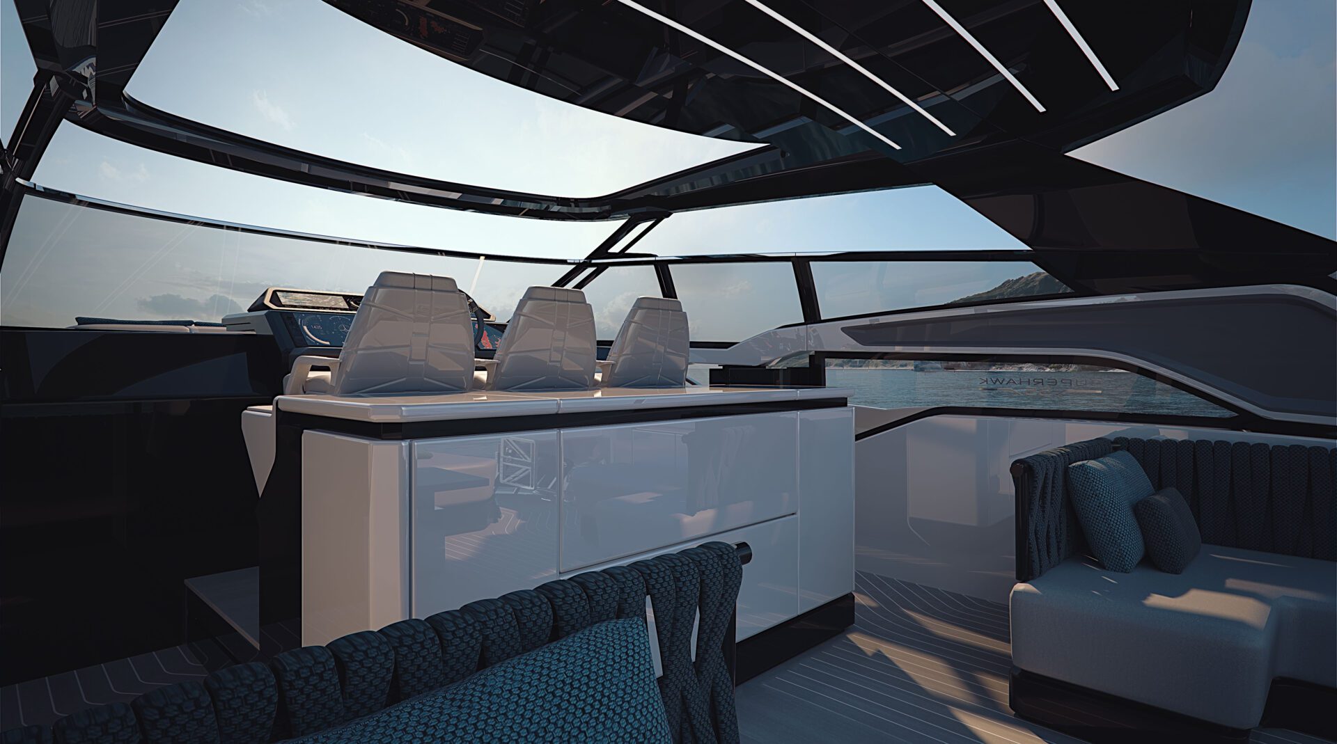 SUNSEEKER SUPERHAWK 55 - סטרים יאכטות