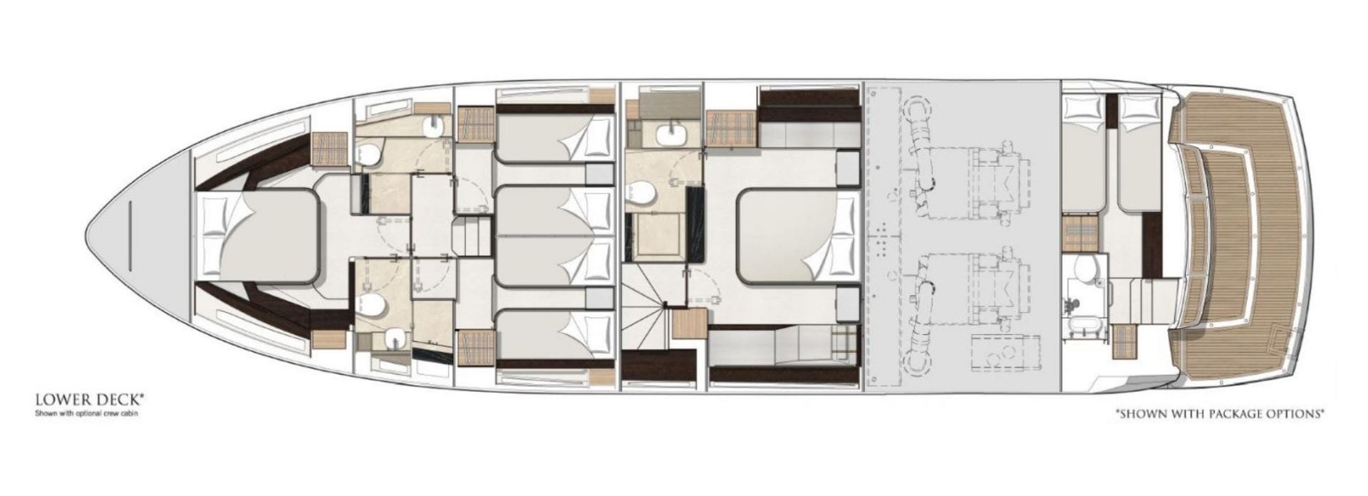 SUNSEEKER MANHATTAN 68 - NEW - סטרים יאכטות